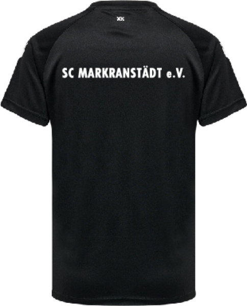 Damen Hummel Core XK Poly T-Shirt SCM - Schwarz